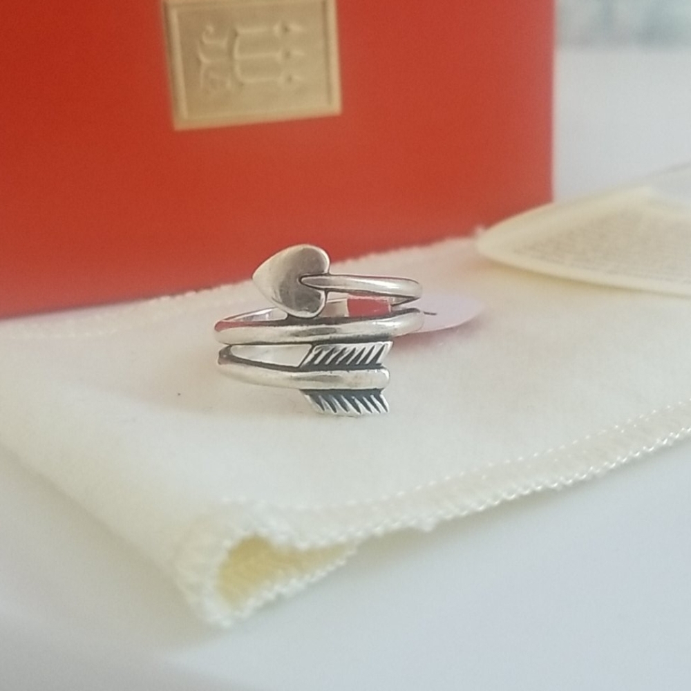 James Avery Heart Arrow Ring